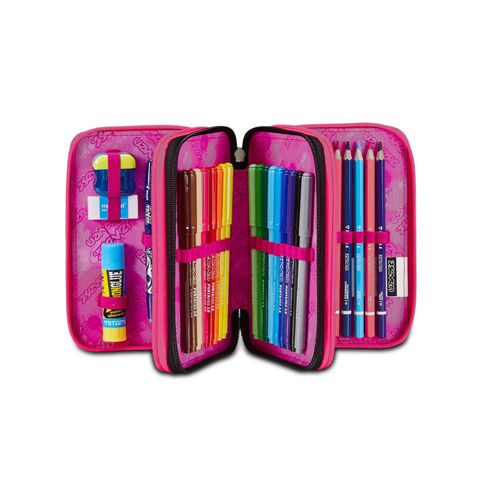 SEVEN Astuccio 3Zip Multi Shade Girl - 300102422-899
