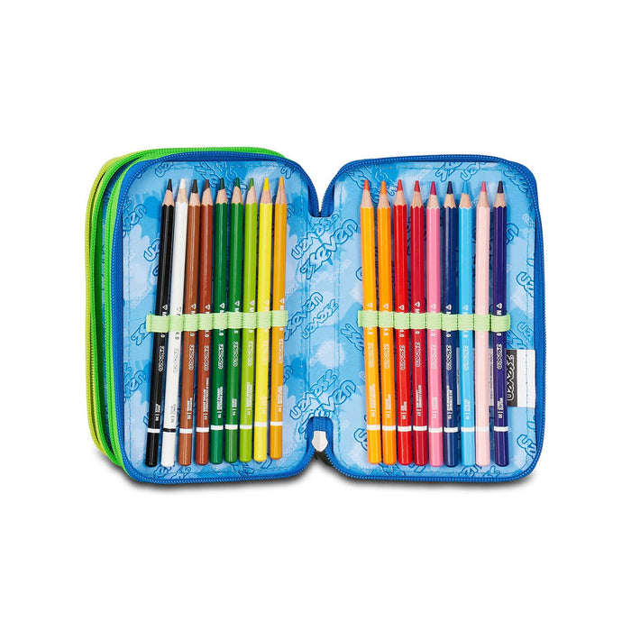 SEVEN Astuccio 3 Zip Sprint Paint Boy - 300102517-899