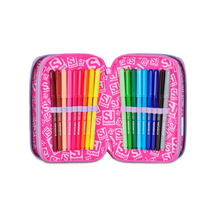 SEVEN Astuccio 3 Zip Sj Gang Fantasys Girl - 30C202517-3E2