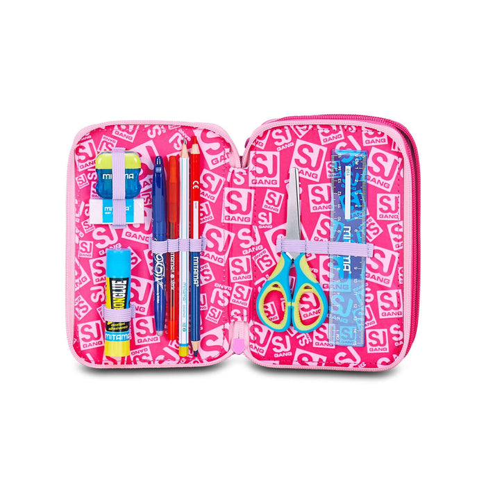 SEVEN Astuccio 3 Zip Sj Gang Flyunicorn Girl - 30C202525-382