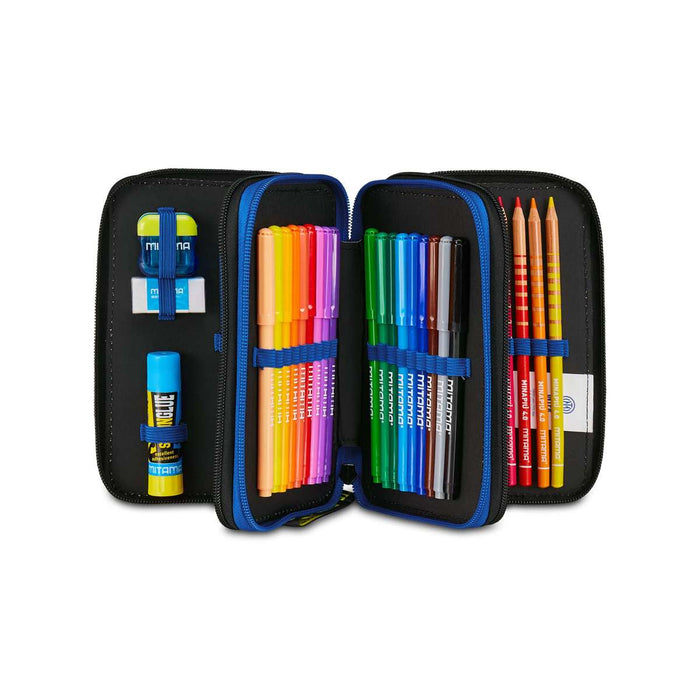 SEVEN Astuccio 3 Zip Inter Insieme Per La Vittoria - 30F302503-5D8