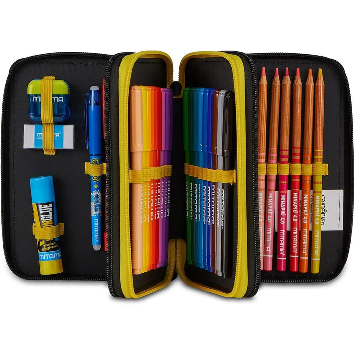 SEVEN Astuccio 3 Zip Pokemon