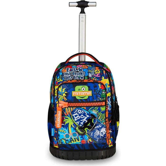 Trolley Zaini Di Mitama Zaino Seven Trolley Bambina Elementari