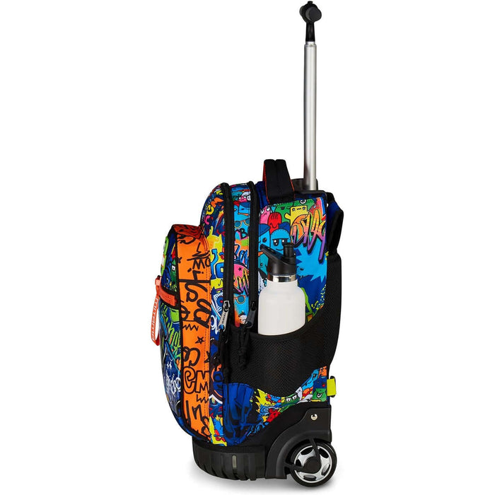 Zaino Trolley Mitama Run Extra SKATE DREAM Per Bambini, 33 Litri, Per Scuola Elementare E Media