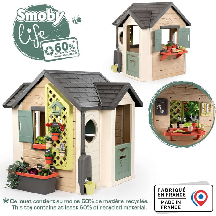 SMOBY Casetta Garden House Con Accessori - 7600810408