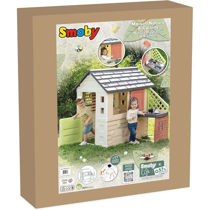 SMOBY Casetta Natura Con Cucina - 7600810739
