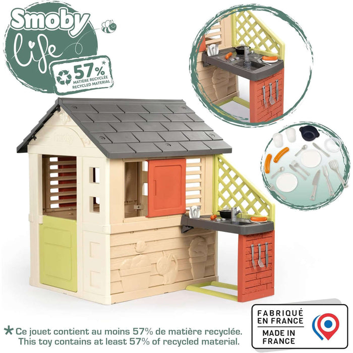 SMOBY Casetta Natura Con Cucina - 7600810739