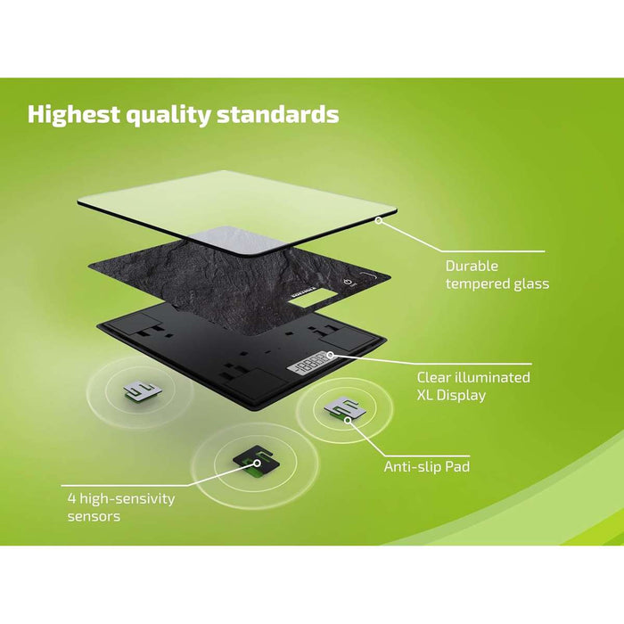 SOEHNLE Bilancia Pesa Alimenti Digitale Page Compact 300 Slate - 61515