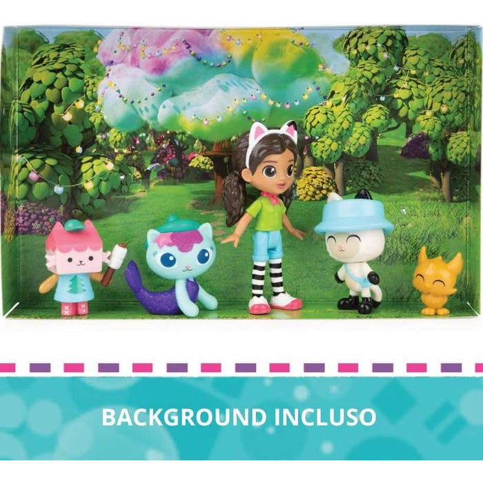 SPIN MASTER Gabby Pack Da 4 Personaggi In Versione Campeggio - 6067225