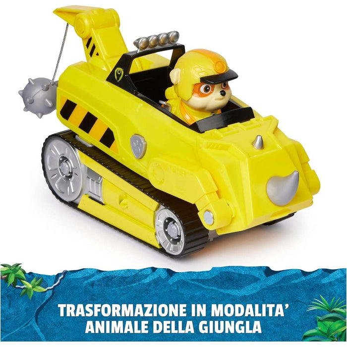 SPIN MASTER Paw Patrol Veicolo Giungla Rubble - 6067761
