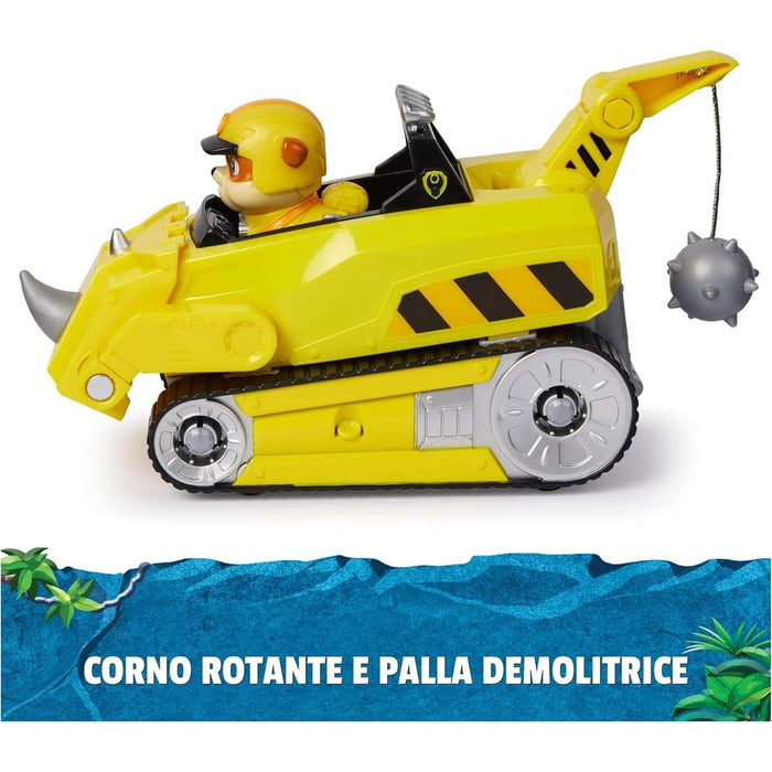 SPIN MASTER Paw Patrol Veicolo Giungla Rubble - 6067761