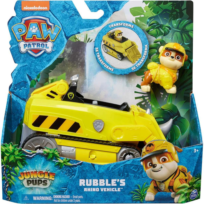 SPIN MASTER Paw Patrol Veicolo Giungla Rubble - 6067761
