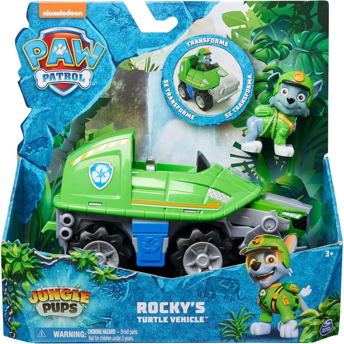 SPIN MASTER Paw Patrol Veicolo Giungla Rocky - 6067763