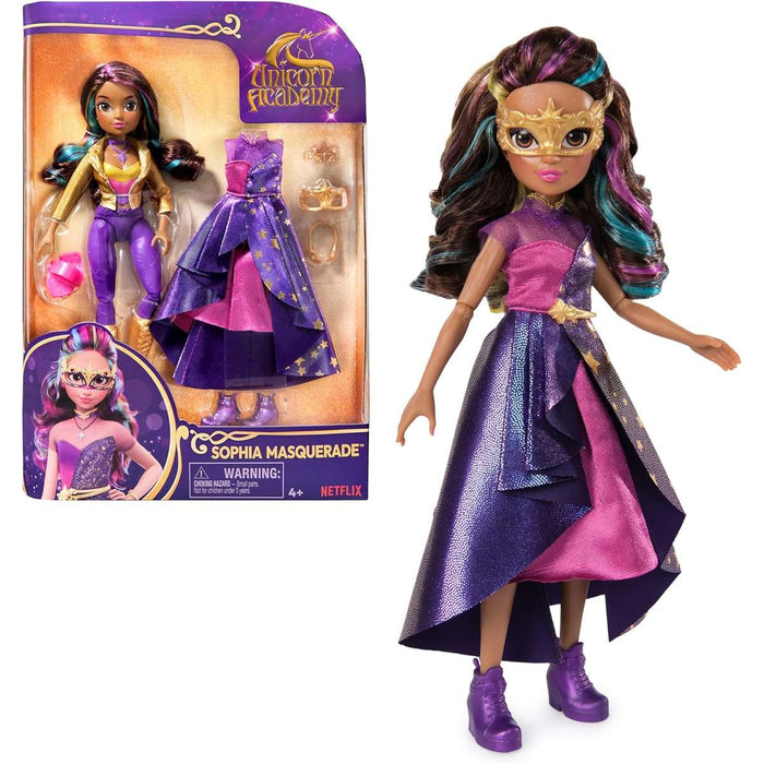 SPIN MASTER Unicorn Academy Bambola Sophia In Maschera - 6069399