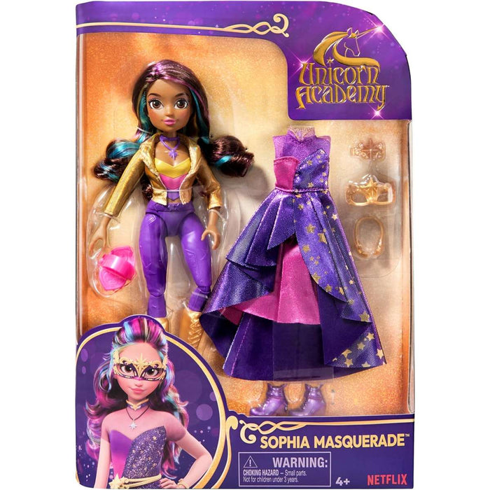 SPIN MASTER Unicorn Academy Bambola Sophia In Maschera - 6069399
