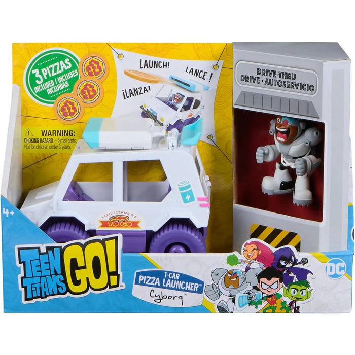 SPIN MASTER Teen Titans Go T-Car Lancia Pizza - 6070404