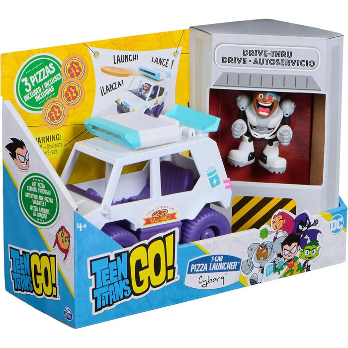 SPIN MASTER Teen Titans Go T-Car Lancia Pizza - 6070404