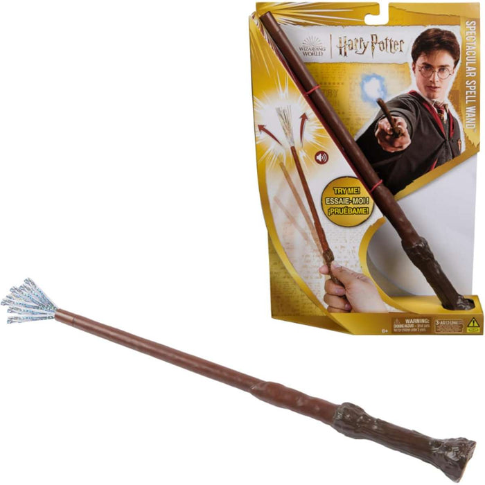 SPIN MASTER Wizarding World Bacchetta Magica Spettacolare
