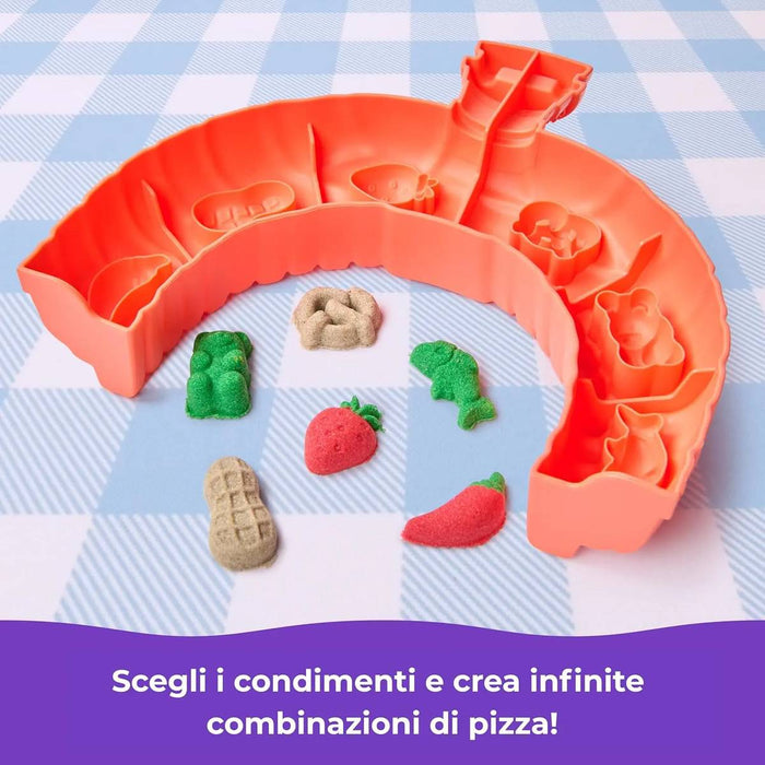 SPIN MASTER Kinetic Sand Squish Pizza Set - 6072551
