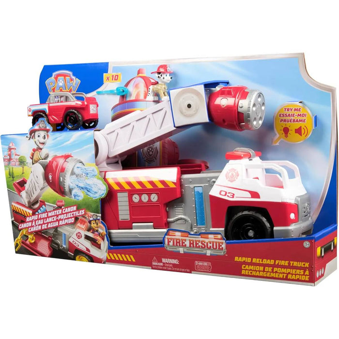 SPIN MASTER Paw Patrol Fire Rescue Camion Pompieri Marshall - 6072600