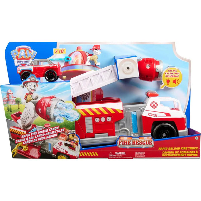 SPIN MASTER Paw Patrol Fire Rescue Camion Pompieri Marshall - 6072600
