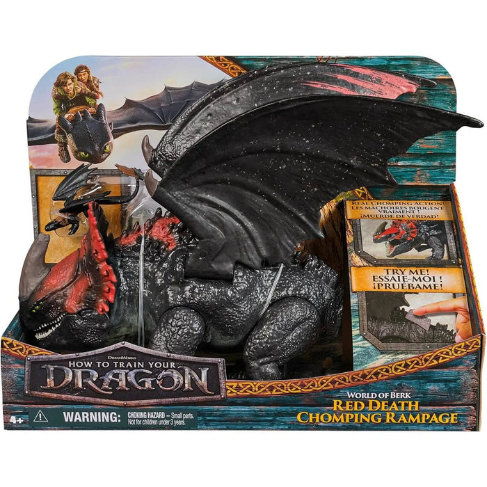 SPIN MASTER Dragon Trainer Morte Rossa E Sdentato - 6072650