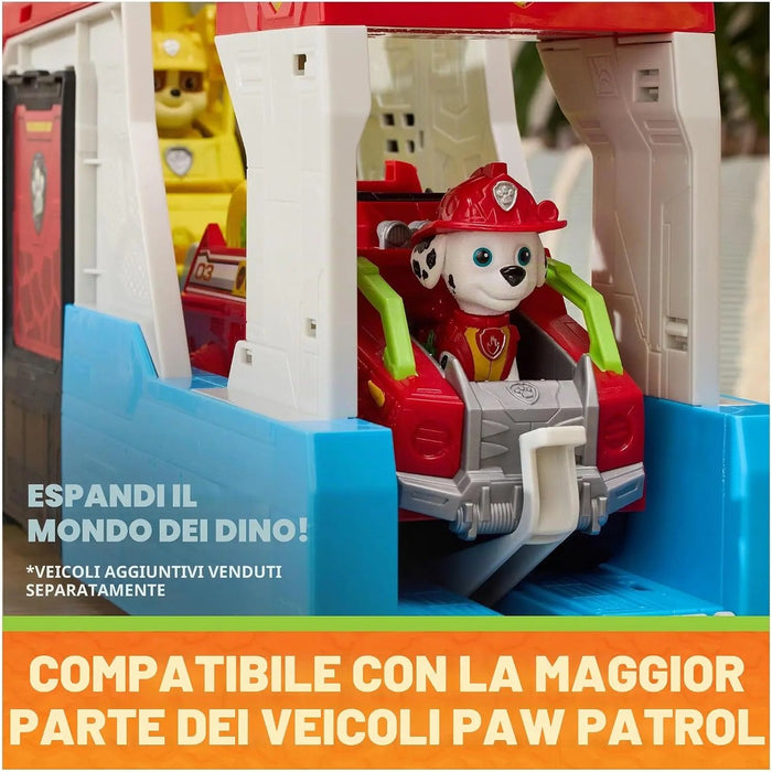 SPIN MASTER Paw Patrol Dino Movie Patroller Trasformabile