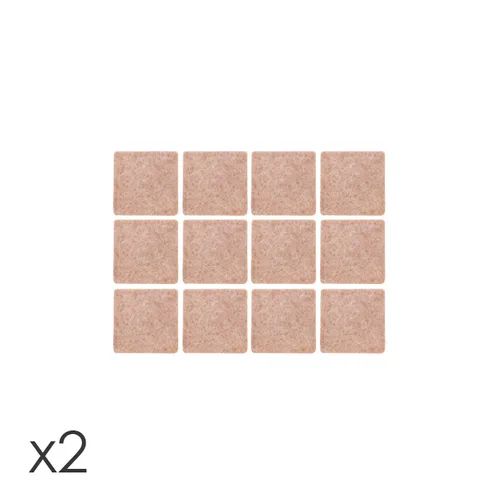 TESCOMA Feltrini Adesivi 25X25 Mm 24 Pezzi Presto - 420856