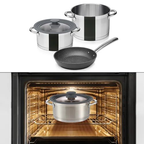 TESCOMA Coperchio D 16 18 20 Cm Grigio Unicover - 619117