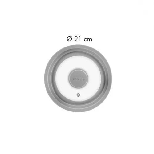 TESCOMA Coperchio D 16 18 20 Cm Grigio Unicover - 619117