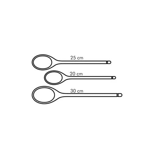TESCOMA Set 3 Cucchiai Ovali Woody - 637414