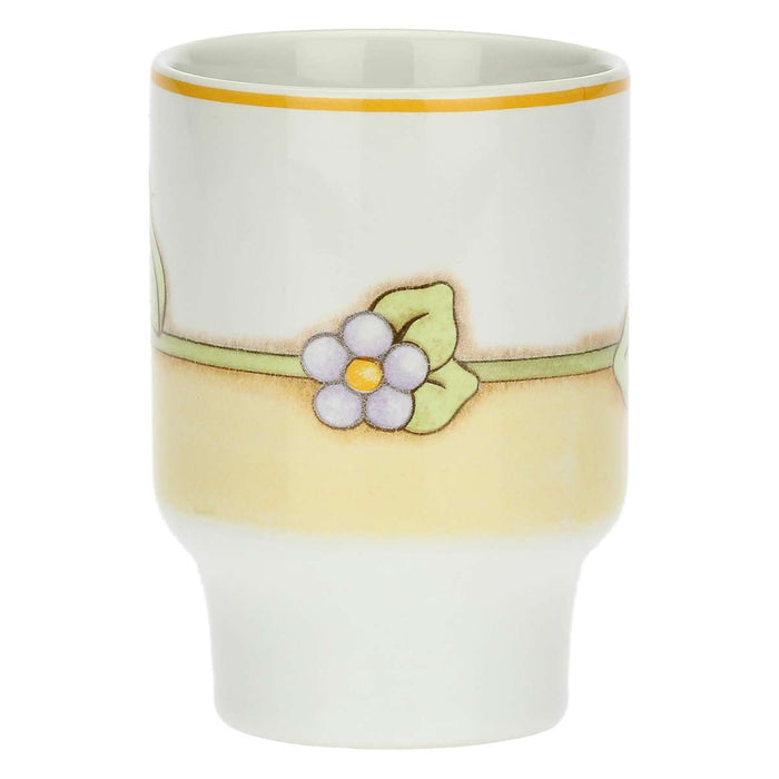 THUN Portaspazzolino Con Girasole E Fiori Country - C2991P00