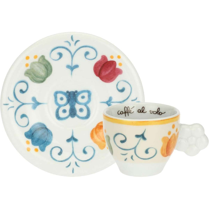 THUN Set 6 Tazzine Espresso In Porcellana Eolia - P5038P00