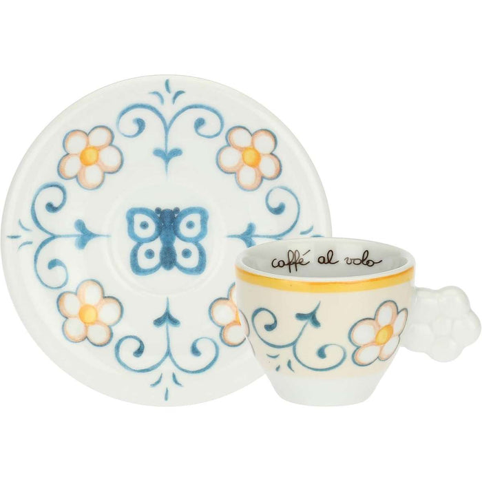 THUN Set 6 Tazzine Espresso In Porcellana Eolia - P5038P00