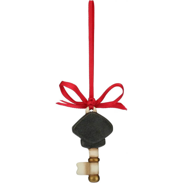 THUN Chiave Con Cappello Laurea E Coccinella Portafortuna