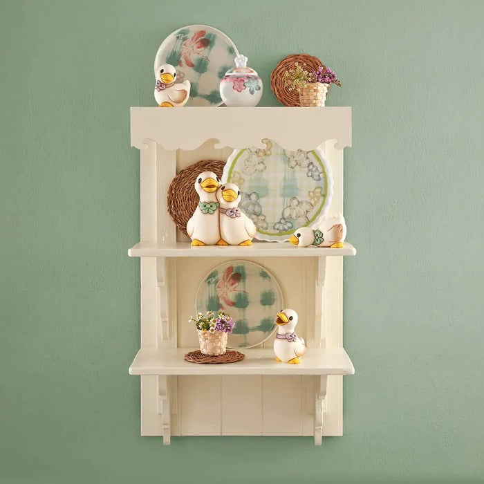 THUN Oca Julie In Ceramica Con Fiocco Azzurro Sdraiata - T10081274H90