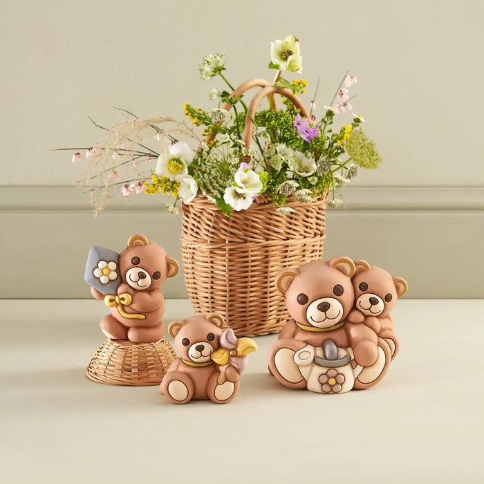 THUN Teddy Primavere In Ceramica Con Girandola Piccolo