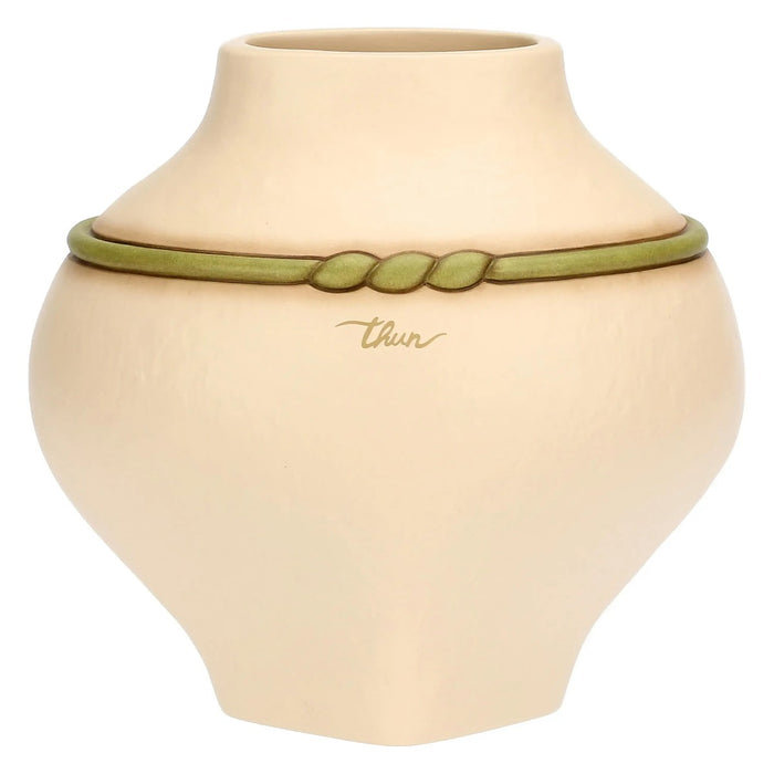 THUN Vaso In Ceramica Con Coccinella Country Bloom Medio