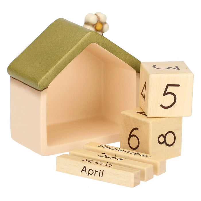 THUN Calendario Da Tavolo In Creamica Country Bloom