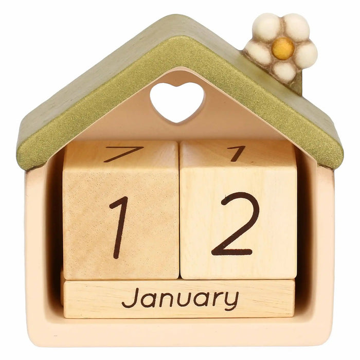 THUN Calendario Da Tavolo In Creamica Country Bloom