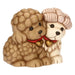 THUN Coppia Cani Barboncini In Ceramica