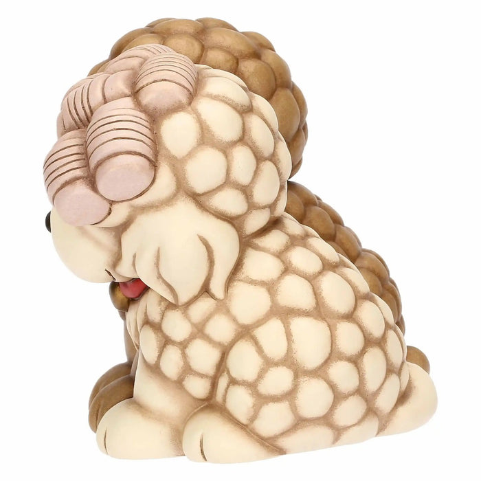 THUN Coppia Cani Barboncini In Ceramica