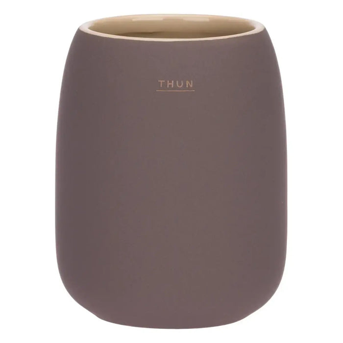 THUN Porta Spazzolini In Stoneware Iconic Elegance