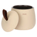 THUN Porta Dischetti Con Vassoietto In Stoneware Iconic Elegance