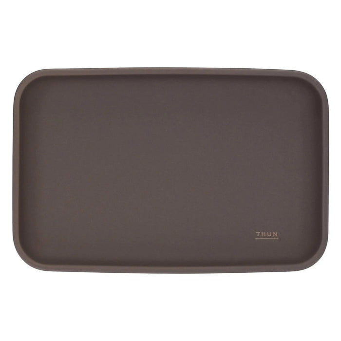 THUN Porta Dischetti Con Vassoietto In Stoneware Iconic Elegance