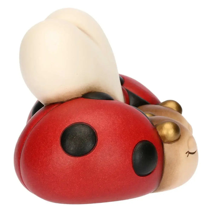 THUN Coppia Coccinelle Con Cuore In Ceramica