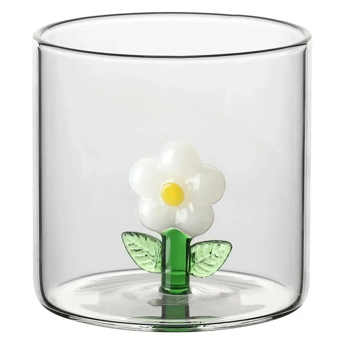 THUN Set 2 Bicchieri In Vetro Borosilicato Margherita