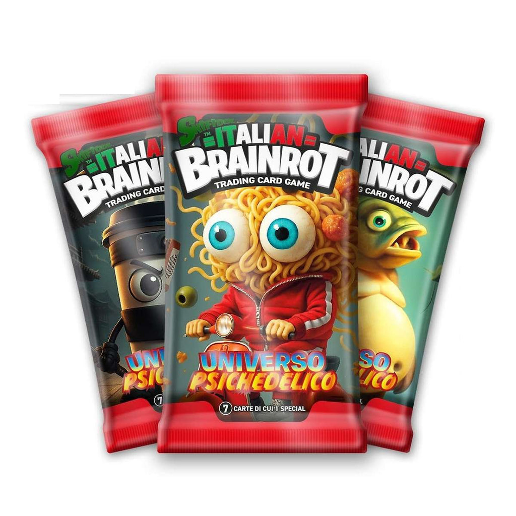 Trading Cards Skifidol Italian Brainrot TCG Universo Psichedelico