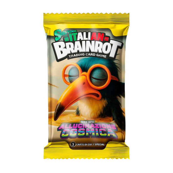 Skifidol Italian Brainrot Allucinazione Cosmica Busta 7 Carte - 60047