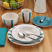 VERSA Set Piatti 18 Pezzi Ligia Blu - 22450067